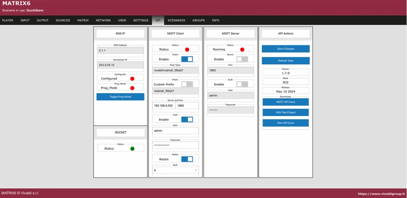 Vivaldi Multimedia MATRIX6